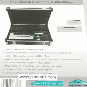 Bihui PTSJK15 Trowel Set, Twelve Pieces - Image 3