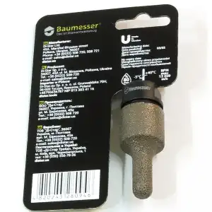 Алмазна фреза Distar Baumesser GF-V 25/10x50xM14 Contour PRO — розширює отвори й знімає фаску в керамограніті