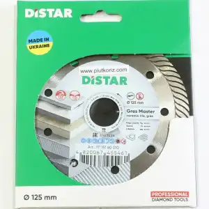 Distar Gres Master 1A1R Diamond Blade, 115 and 125 mm - Image 2