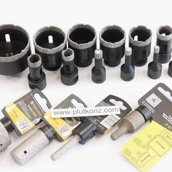 Коронки Baumesser DDR M14 S10 Keramik Pro вакуум — алмази вакуумного спікання, вистачає надовго