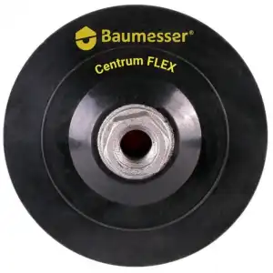Baumesser Centrum Flex Pad Holder, 100 mm M14 - Image 1