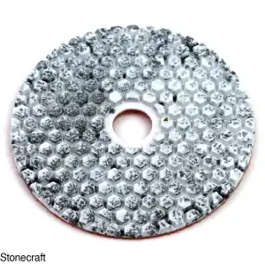 StoneCraft ST3 Polishing Pads, 100 mm Grit 50 to 400 - Image 1