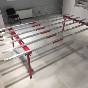 Keramo Tiler Table, 1800x1400 mm with Four Clamps - Image 3