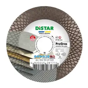 Distar Pro Gres Diamond Blade for 45° Chamfer, 125 mm - Image 1