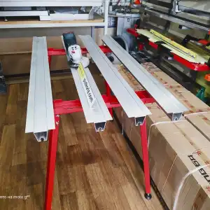 Keramo Tiler Table, 1200x600 mm with Four Clamps - Image 3