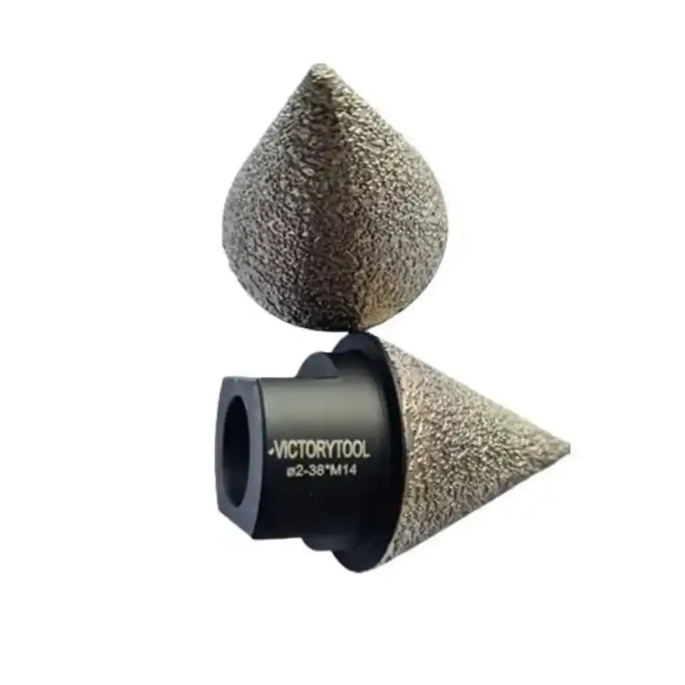 Фреза конусна алмазна VICTORYTOOL 2-38 мм