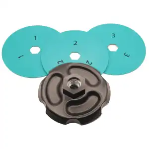 TNova Pad Plate, 100 mm M14 - Image 1