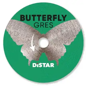 Distar Butterfly Rotary Blade, 45x0.6x5.8 mm - Image 1
