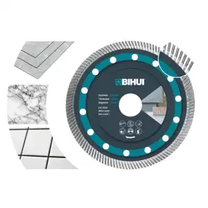 Bihui Super Thin Turbo Diamond Blade, 125x1.2 mm - Image 2