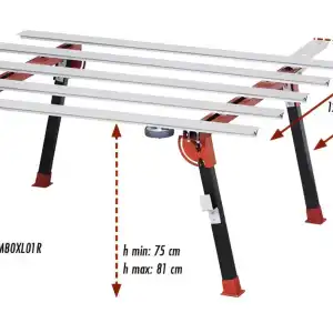 Raimondi Bigfoot XL Table, 1700x1250 mm - Image 1
