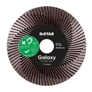 Distar Galaxy Diamond Blade for 45° Chamfer, 125x30 mm - Image 1